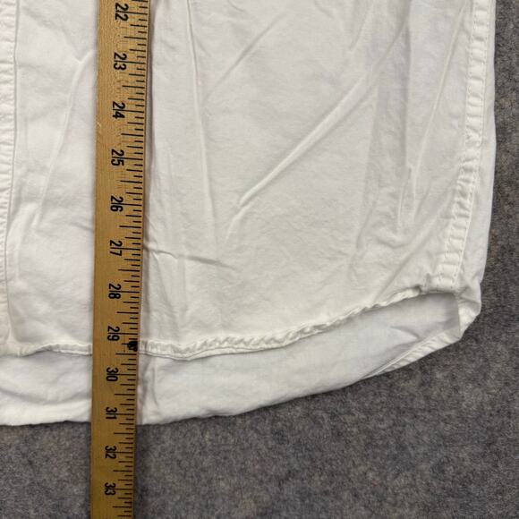 South Carolina Gamecocks Long Sleeve Button Front Shirt White Garnet Large 267 - Picture 5 of 8